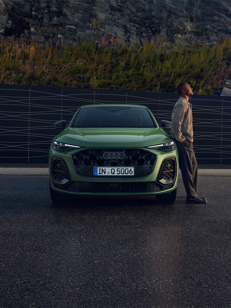 Frontansicht des Audi Q5 Sportback