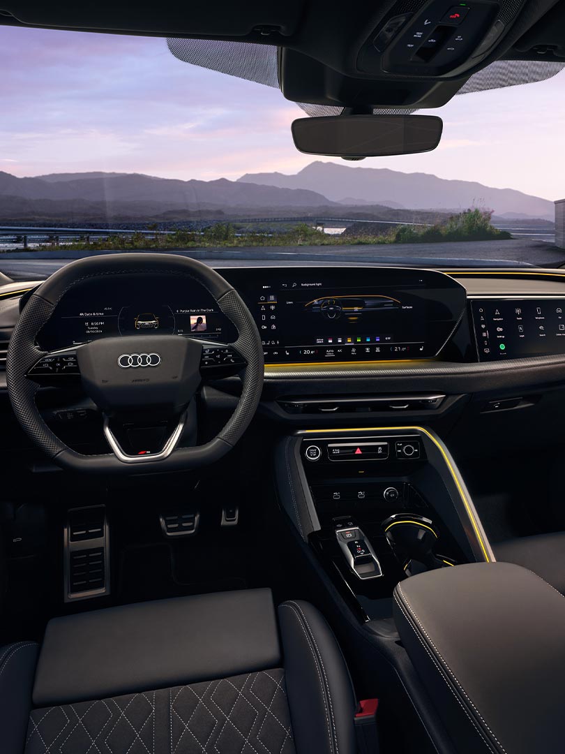 Panorama-Display im Audi Q5 Sportback