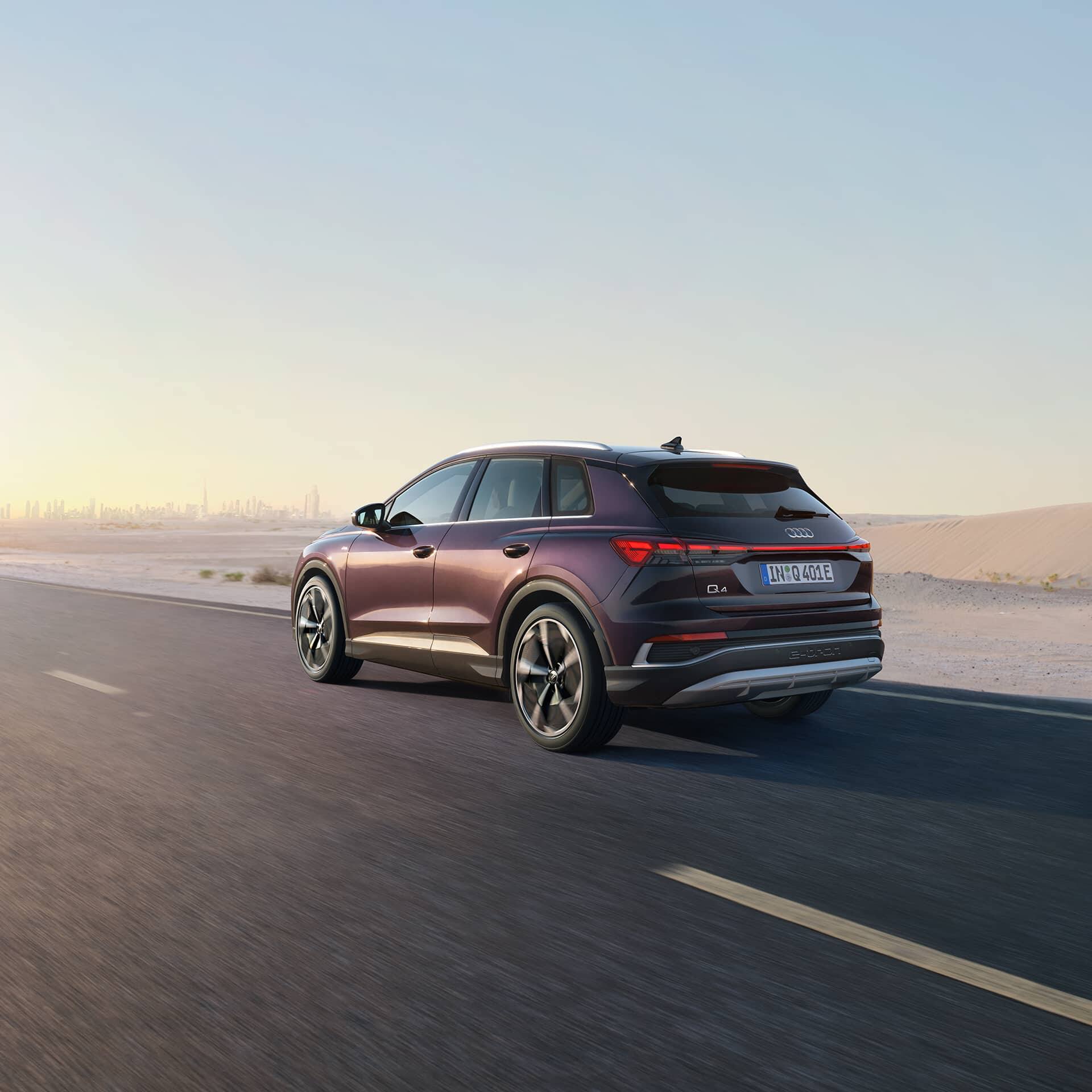 Fahrsituation Audi Q4 e-tron