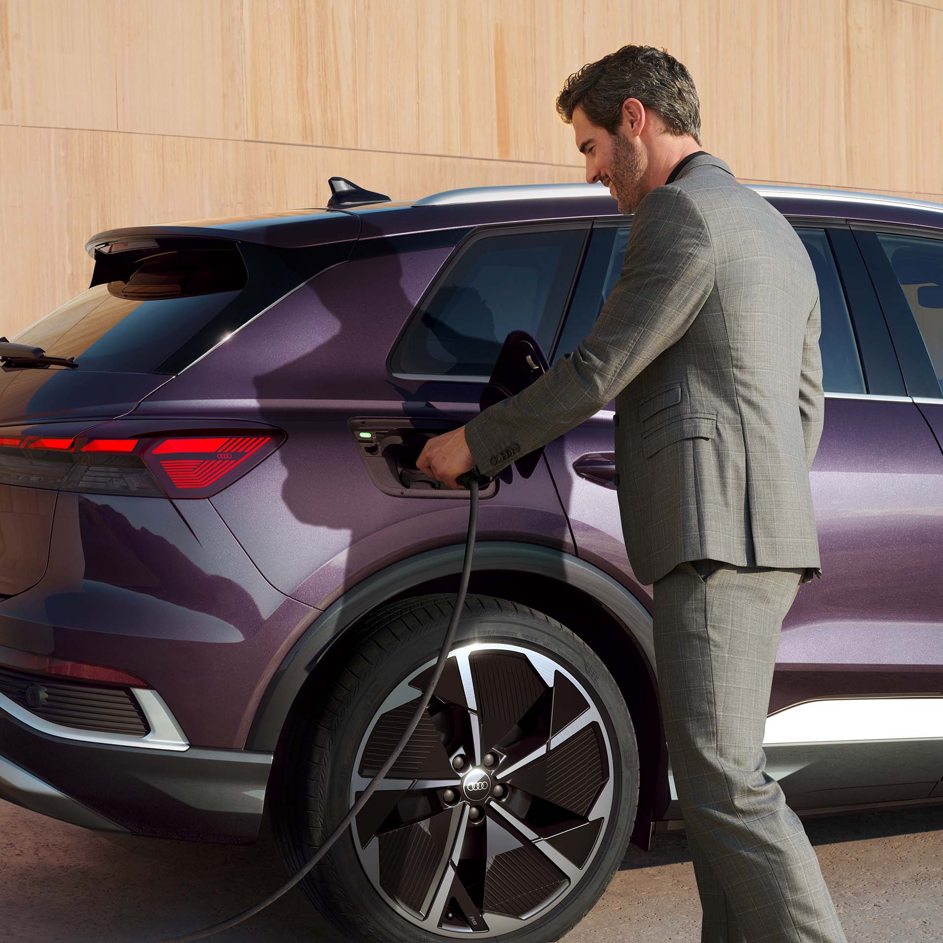 Ladesituation Audi Q4 e-tron