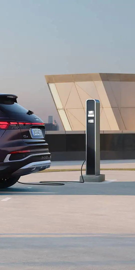 Seitenansicht Audi Q4 e-tron