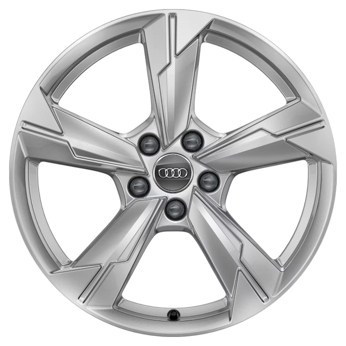 Audi A6 Leichtmetallfelge silbern