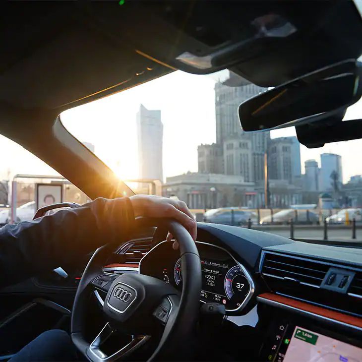 Heck eines Audi e-tron