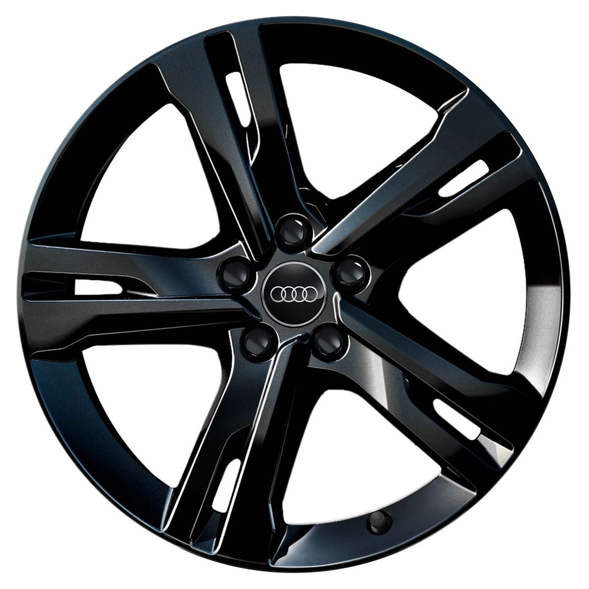 Audi A6 Leichtmetallfelge schwarz