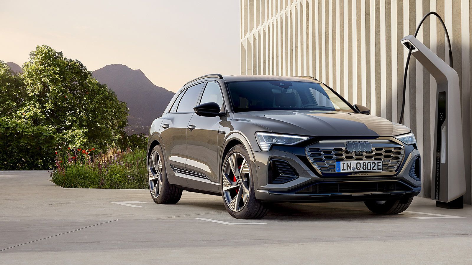 Schnellladesituation Audi Q8 e-tron