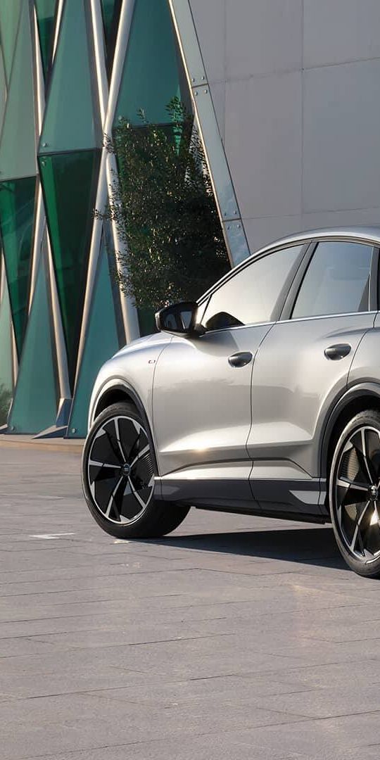 Audi Q4 e-tron Sportback Heckansicht